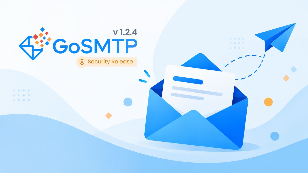GoSMTP 1.2.4 Launched